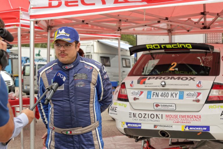 Giuseppe Testa al Rally di Como