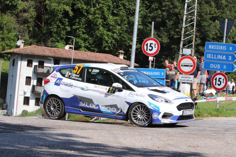 Al Rally Friuli Venezia Giulia per la Gorizia Corse gloria solo con Glessi-Lamanda
