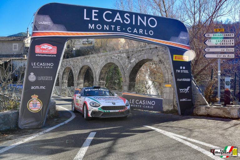 Roberto Gobbin nell’olimpo del Rallye Monte-Carlo