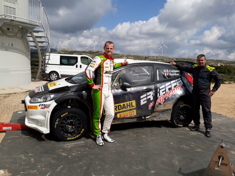 ERREFFE RALLY TEAM-BARDAHL AL VERMENTINO CON IL FRANCESE STÉPHANE CONSANI