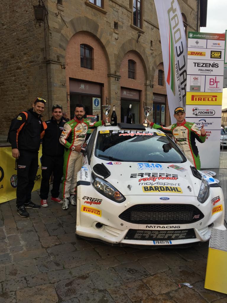 Erreffe Rally Team-Bardahl seconda assoluta al Liburna Terra