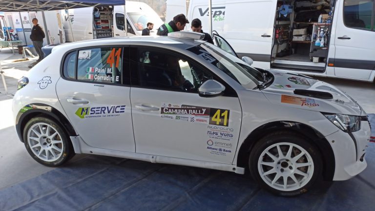 Ermanno Corradini della reggiana Best Racing Team al Prealpi Orobiche