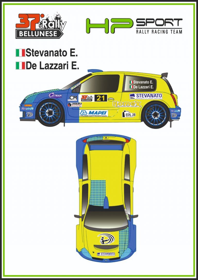 HP con Stevanato al Rally Bellunese
