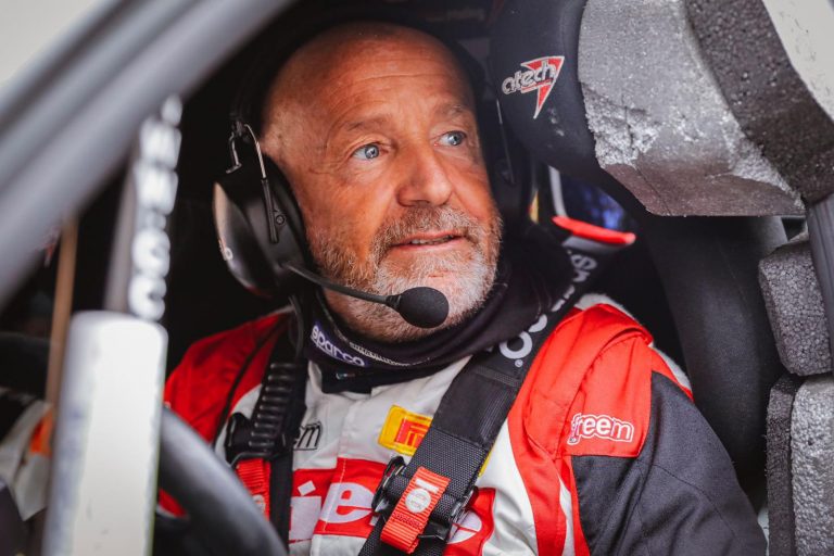 Giacomo Ogliari a Pavia con la Fiesta WRC Plus