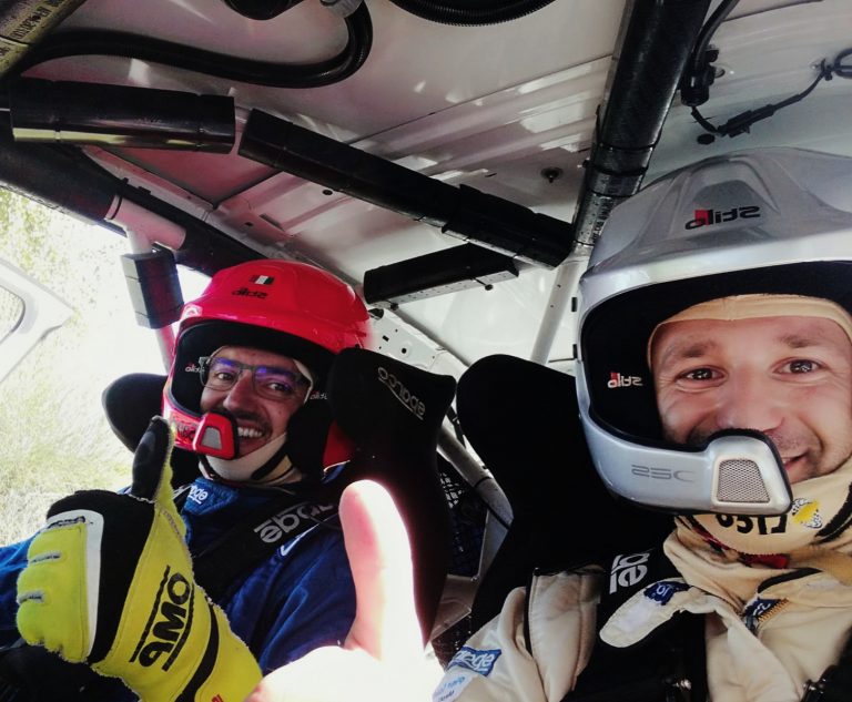 Pisati e Sangermani con il n° 31 al Motors Rally Show di Pavia