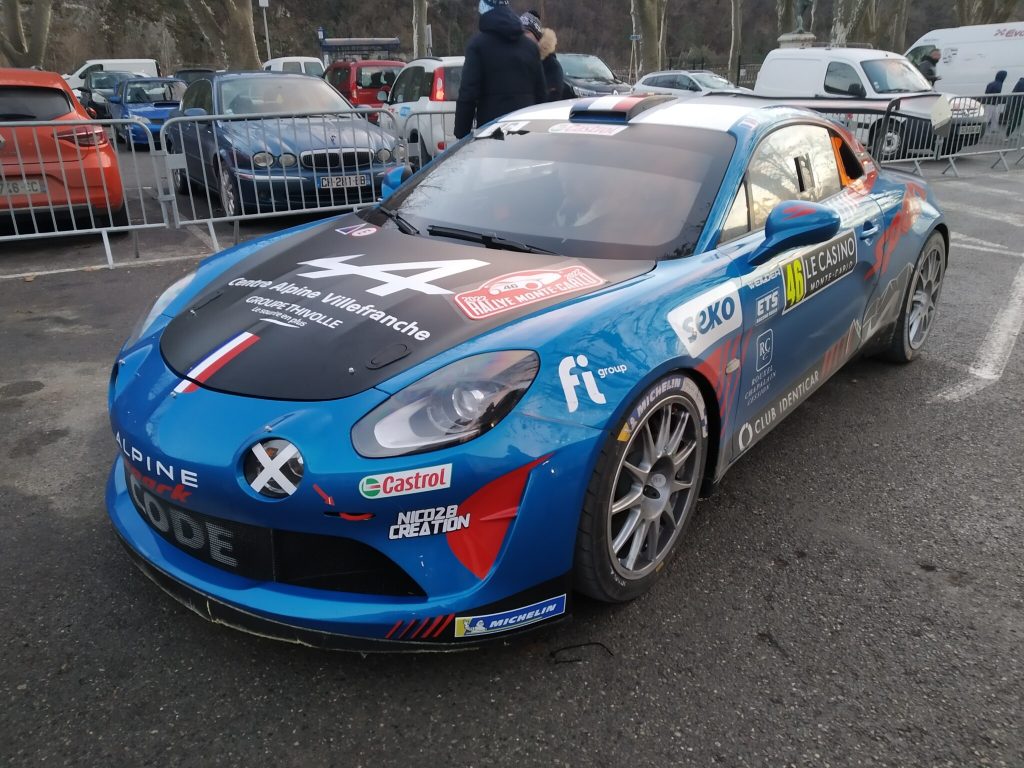 Guigou su Alpine alle Canarie