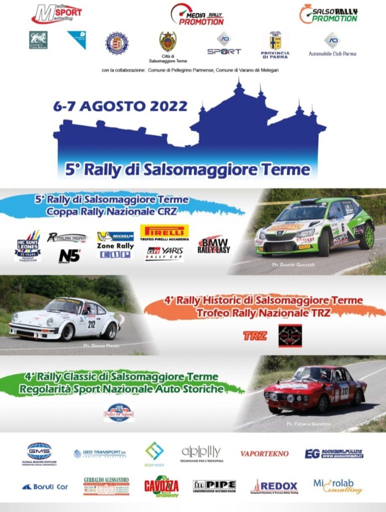 Prime novita’ del Rally di Salsomaggiore