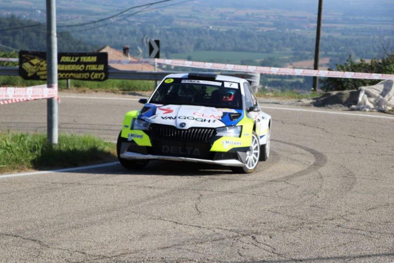 NICOLA SARTOR E LORENZO MATTUCCI VINCONO IL 7° RALLY DI CASTIGLIONE TORINESE