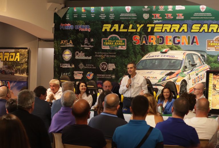Rally Terra Sarda: presentato l’evento alla Promenade du Port di Porto Cervo