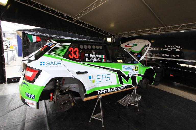 Rally Acropolis, hanno rubato la Skoda Fabia a Max Rendina