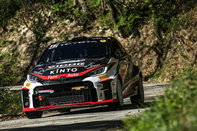 Facco-Doria al comando del GR Yaris Rally Cup