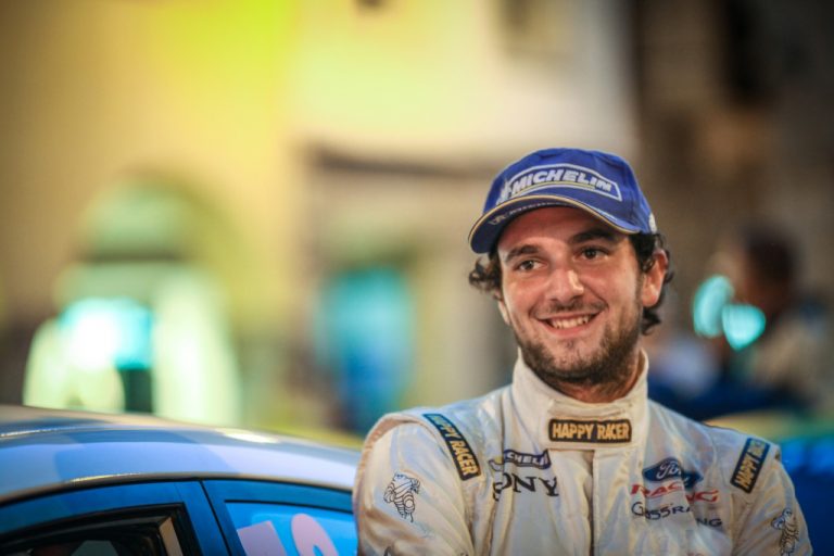 HP SPORT RALLY TEAM AL MOTOR SHOW CON JACOPO TREVISANI