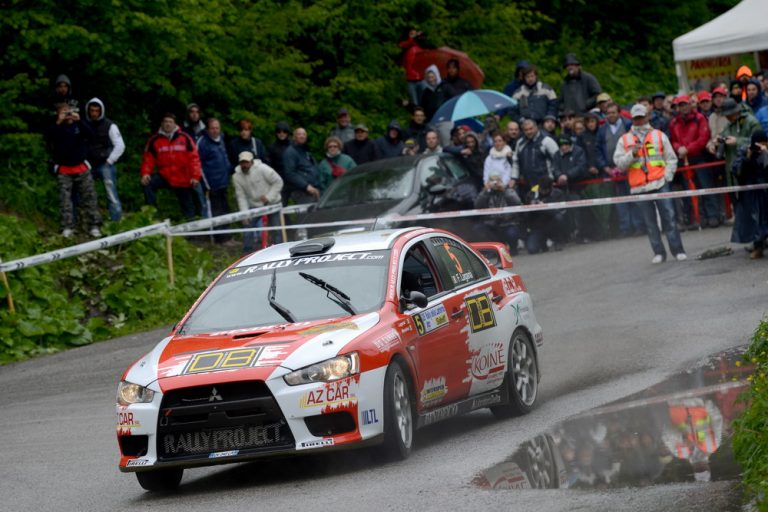 Franco Laganà pronto al 1000 Miglia su Mitsubishi Evo GN