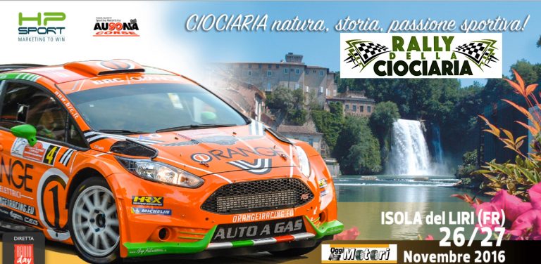 Aperte le iscrizioni al Rally Ciociaria