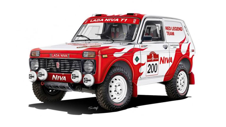 La mitica Lada Niva torna alla Dakar!