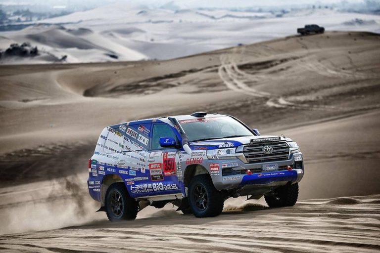 Toyota campione anche tra i veicoli derivati dalla serie alla Dakar!