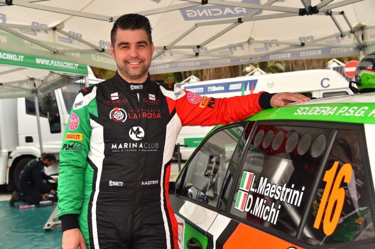 LEOPOLDO MAESTRINI ALLA TARGA FLORIO SU SKODA FABIA R5