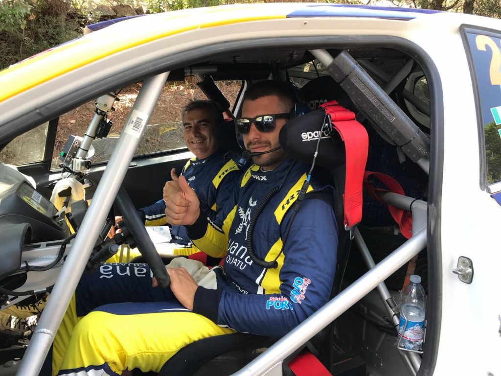 La Porto Cervo Racing al Campionato Italiano Rally Terra con l’equipaggio Liceri-Mendola