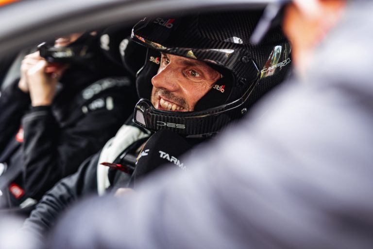 Michał Streer al volante della Toyota Yaris nel Campionato Italiano