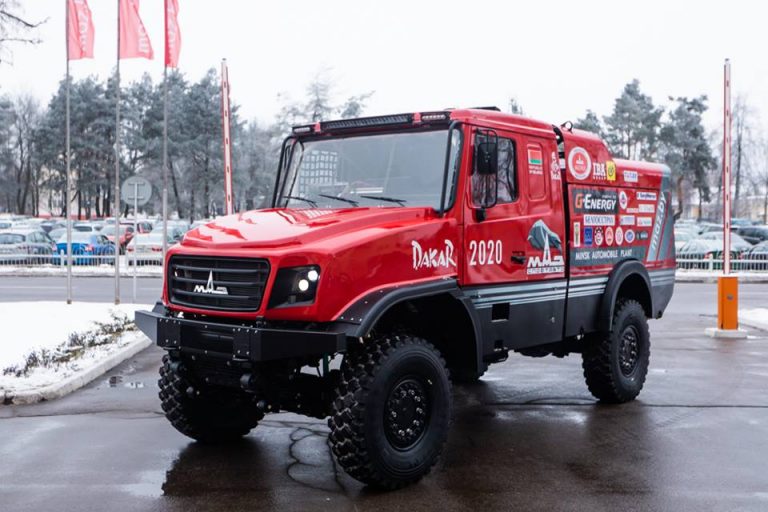 MAZ lancia il nuovo 6440 RR e sfida i colossi Kamaz-Iveco per la Dakar