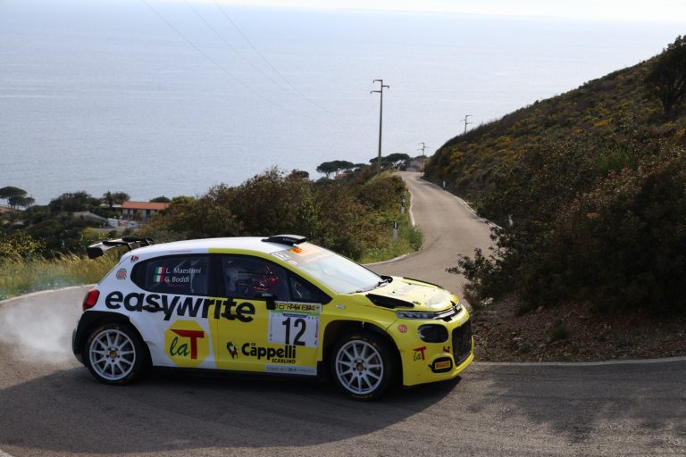 Leopoldo Maestrini al Rally degli Abeti