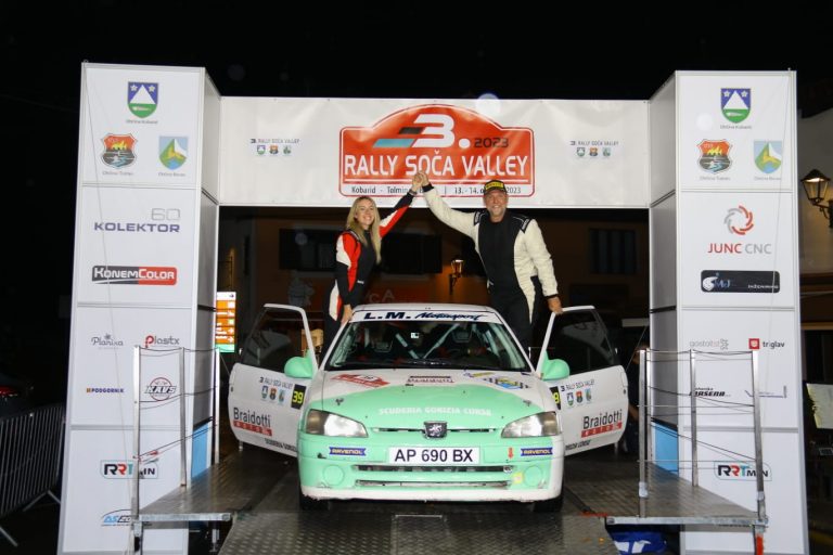 Mlakar-Delbello secondi di classe al Rally Soca Valley