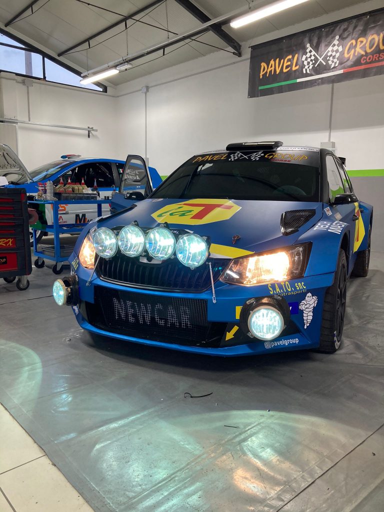 La Porto Cervo Racing al Rally Il Ciocco e Valle del Serchio con Moricci-Garavaldi (Skoda Fabia R5).