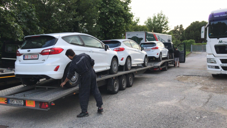 Pronte le nuove Ford Fiesta in casa Motorsport Italia