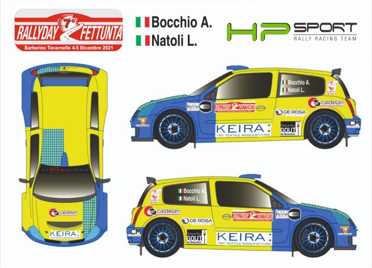 HP Sport al rally della Fettunta con Bocchio