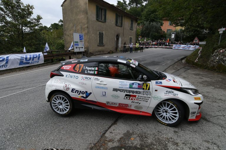 GR Yaris Cup: Paperini poker a Pistoia