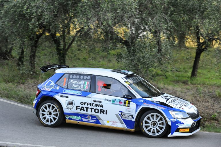 Thomas Paperini vince il Rally Città di Pistoia