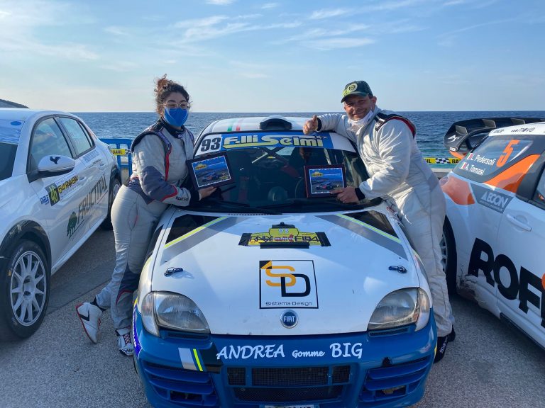 Bene Del Testa al Rally Elba