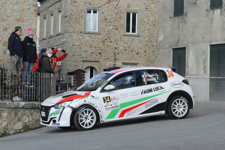 AL 1° RALLY DI CHIUSDINO  VITTORIA PER PISANI-VECOLI