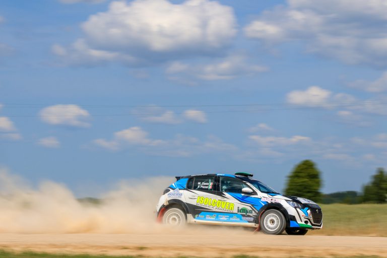 MS Munaretto e Mattia Zanin nel FIA Junior ERC 2024