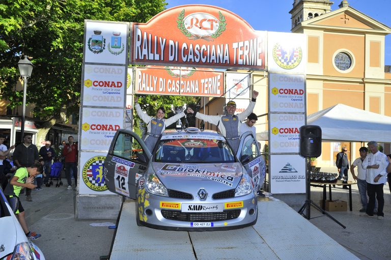 80 di equipaggi per la 35° edizione del Rally di Casciana Terme