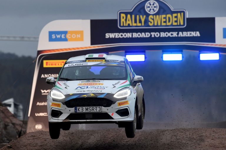 Marco Pollara al Rally di Roma Capitale