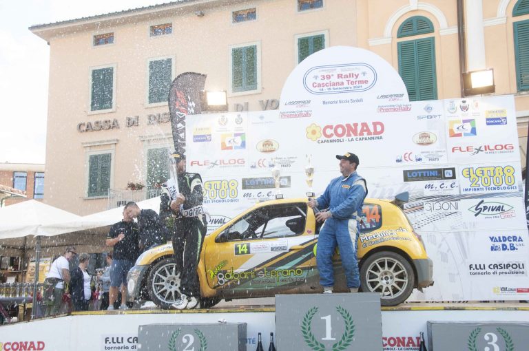 113 equipaggi al Rally di Casciana