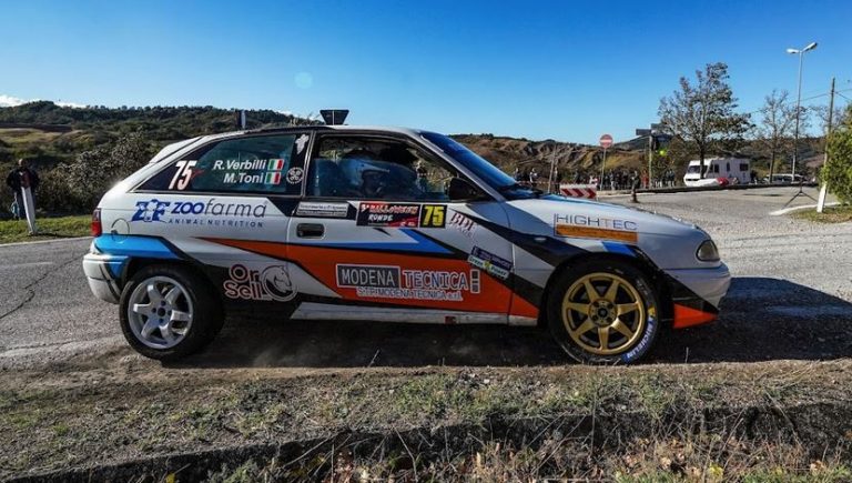Riccardo Verbilli apre la stagione sportiva al Rally del Ciocco