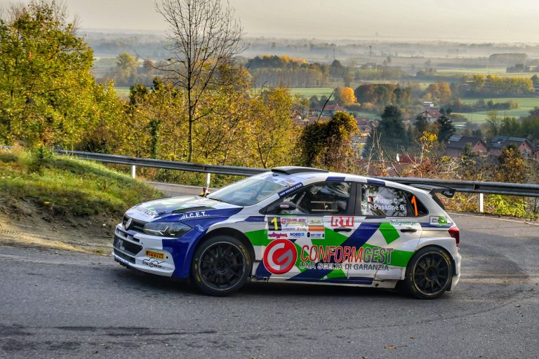 NUMERI A TRIPLA CIFRA AL VIA DEL 7° RALLY DI CASTIGLIONE TORINESE
