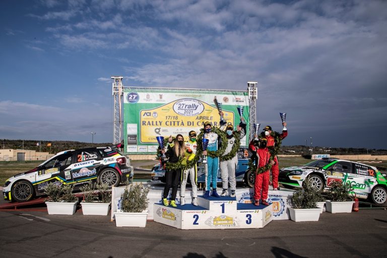 DE NUZZO E PASSASEO VINCONO IL 27°RALLY CITTÀ DI CASARANO.