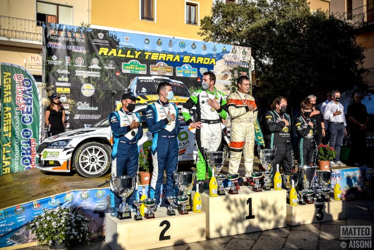 Diomedi-Turati vincono per la quinta volta il Rally Terra Sarda
