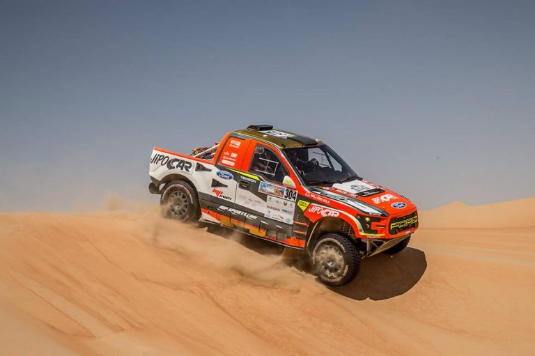Martin Prokop comanda l’Abu Dhabi Desert Challenge, gara molto combattuta