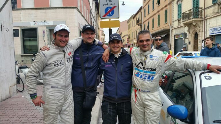 Squadra corse città di Pisa al Rally di Casciana Terme