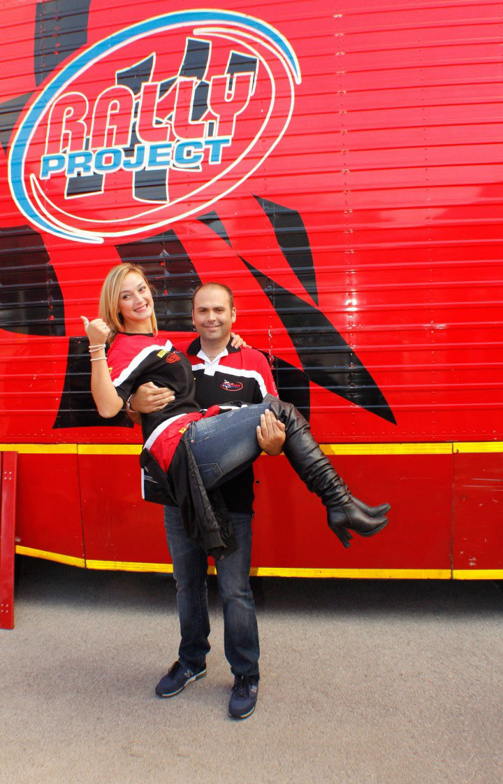 Max Rendina riprende i test con la Mitsubishi Lancer Evo