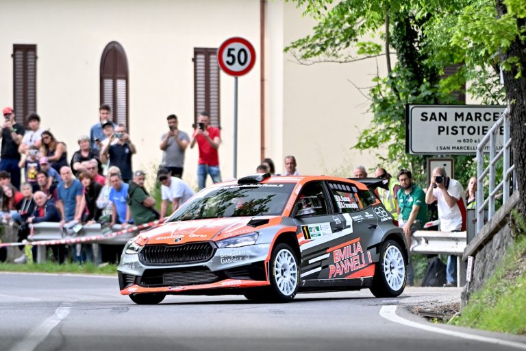 IL 41° RALLY DEGLI ABETI E DELL’ABETONE AL REGGIANO ANTONIO RUSCE