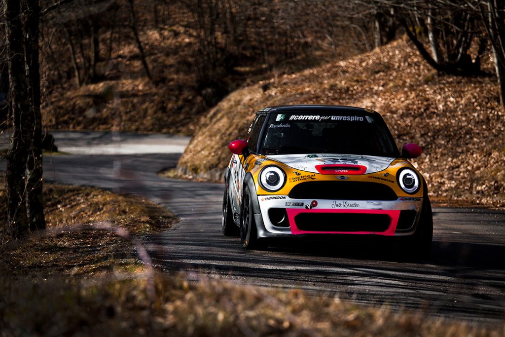 SOMASCHINI NEL CAMPIONATO ITALIANO RALLY CON HANKOOK COMPETITION