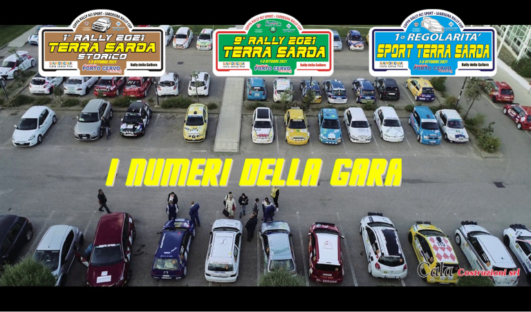 Rally Terra Sarda: ben 79 gli equipaggi iscritti con un tocco di internazionalità!