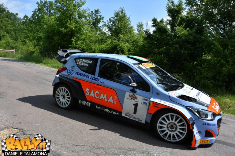 22° Rally internazionale del Taro – Grande vittoria per Corrado Fontana.