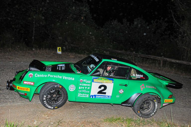 SALVINI E TAGLIAFERRI DOMINANO  L’ HISTORIC RALLY DELLE VALLATE ARETINE