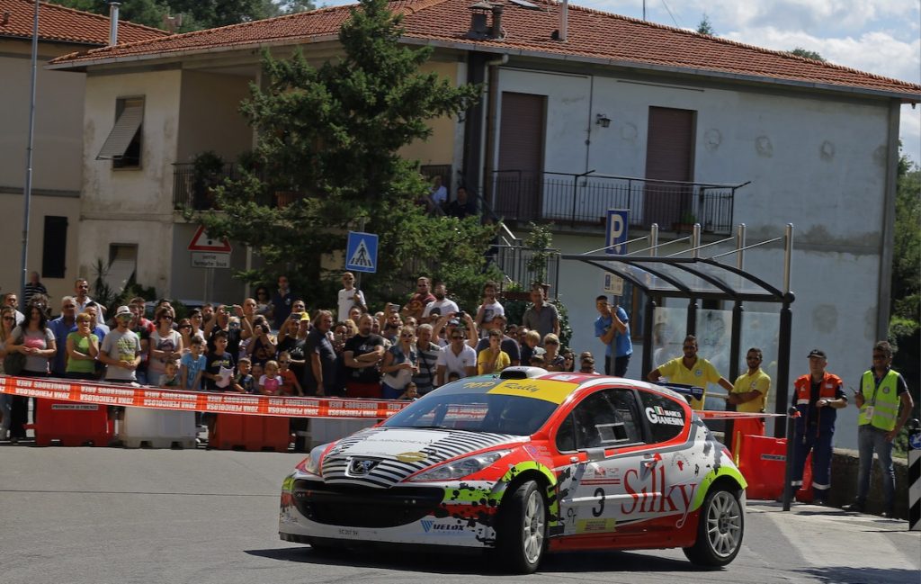 Al Rally di Reggello vince Gianesini e Bergonzi su 207